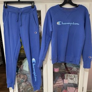 Champion sweatsuit sold together both size XS